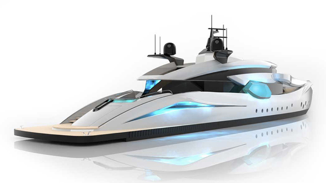 This Head-Turning 207-Foot Superyacht Got Its Design Inspiration From a … Cuttlefish 