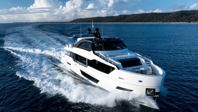 This New 92-Foot Yacht Is Like a Motorcycle Cruiser for the High Seas