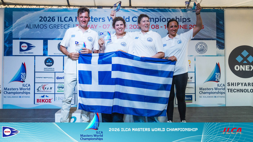 Greek Medal Haul at the ILCA 6 Masters World Championship 2026