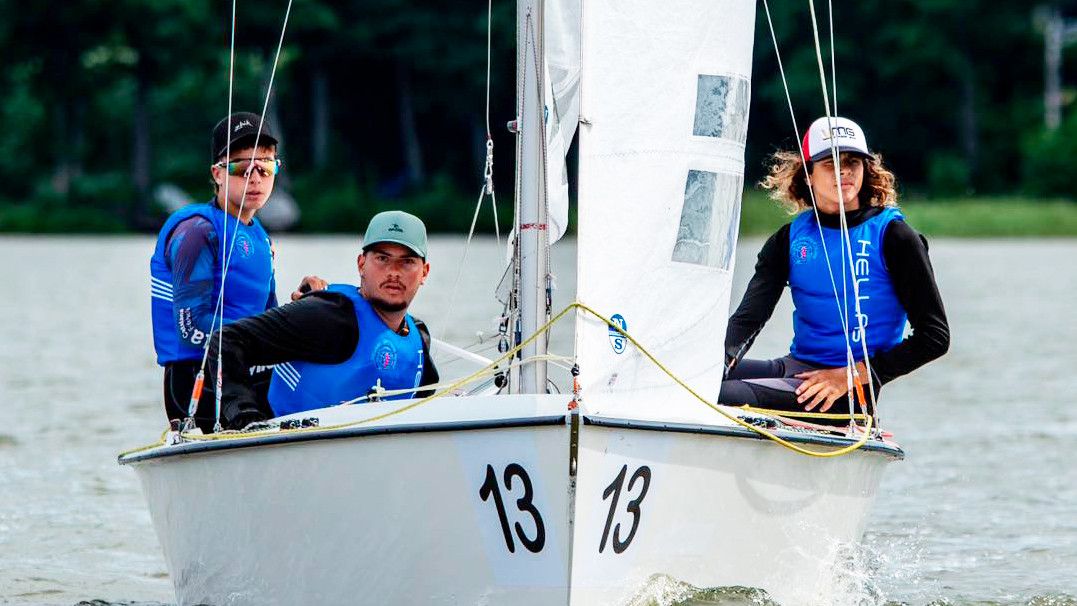 Global distinction for the Lightning crew of the Kalamaki Yacht Club!