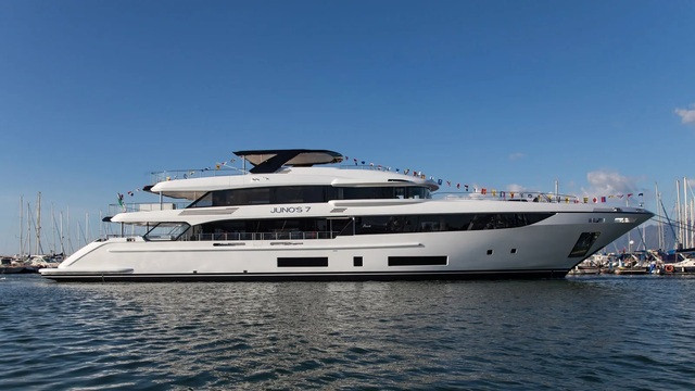 First Benetti Class 44M superyacht Juno's 7 delivered