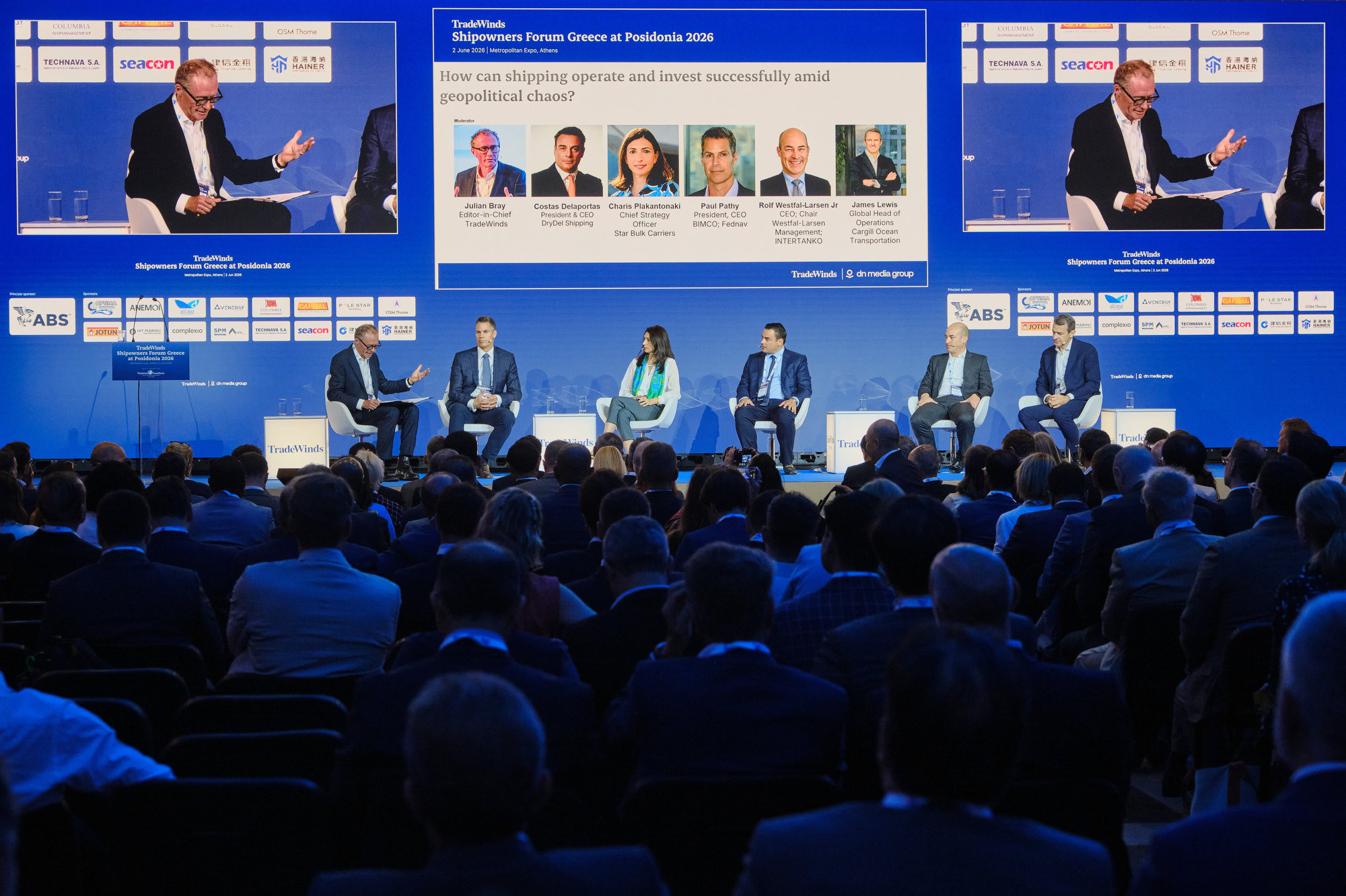 Shipping's New World Order: TradeWinds Shipowners Forum at Posidonia Confronts Fragmentation, Dark Fleets and the Decarbonisation Dilemma