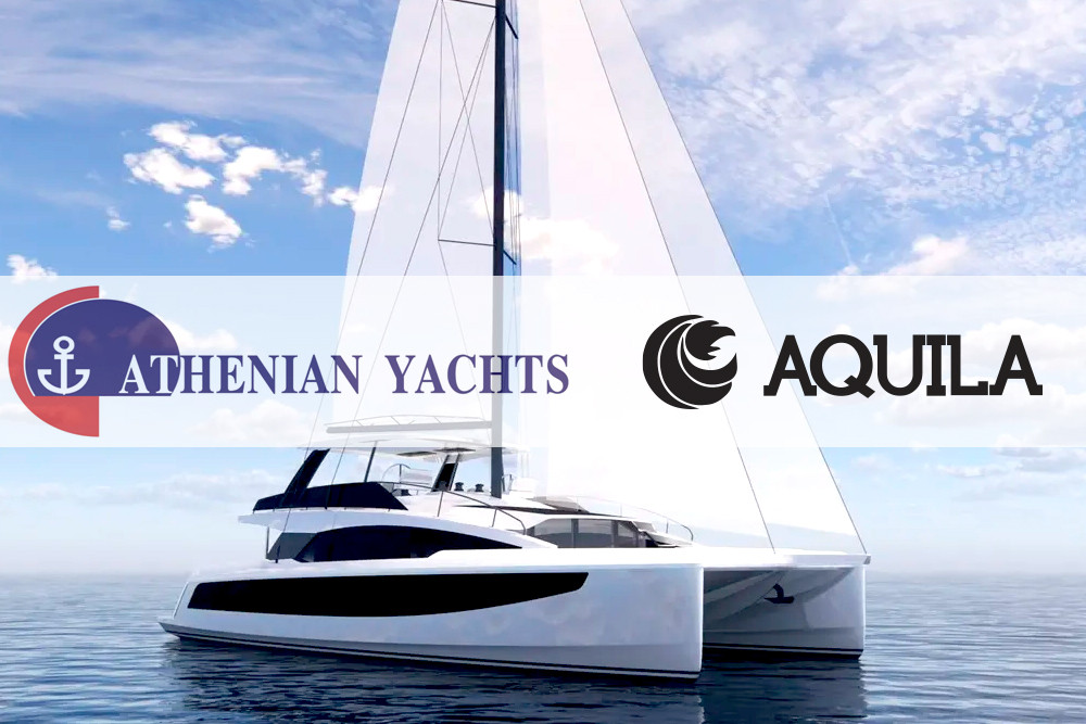 Athenian Yachts Appointed Exclusive Dealer of AQUILA sailing catamarans in Greece