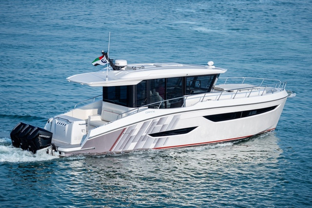 ORYX 37LX CROSS CABIN CRUISER PREMIERS AT ABU-DHABI INTERNATIONAL BOAT SHOW 2025